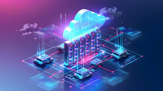 Hybrid Cloud Integration Architecture, a hybrid cloud integration architecture within a data center concept with an image depicting seamless integration between on-premises infrastructure