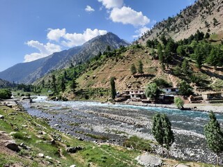 Majestic natural beauty of Gilgit-Baltistan in Pakistan. Gilgit-Baltistan is known for its astonishing natural beauty. Unique landscapes, evergreen  forests, cold deserts and snow covered mountains. 