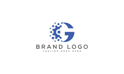 letter G logo design vector template design for brand.