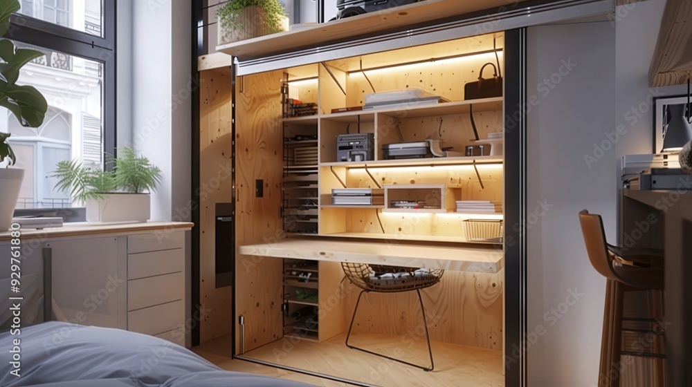 Poster what are some effective ways to create hidden storage in small space interiors