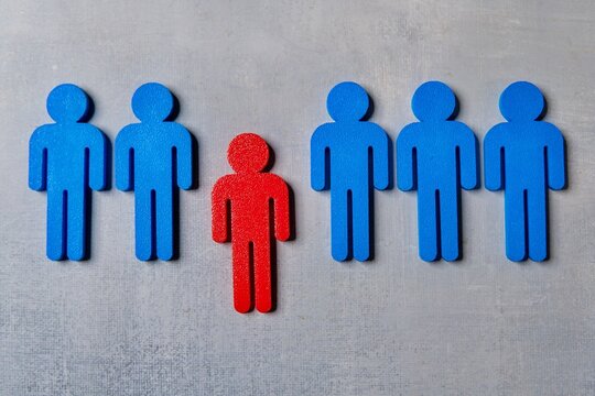 The person does not fit into the team. Illness, inability to perform duties, staff reduction, incompetence concept.
