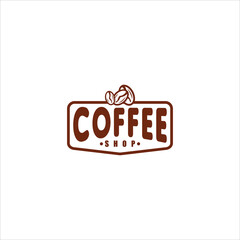 Coffee Shop vector Logo Illustration
