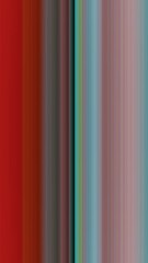 Abstract Vertical Light Stripes in Red and Cyan