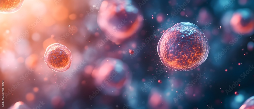 Poster detailed microscopic examination of immune cell structure interactions and functions in immunology r