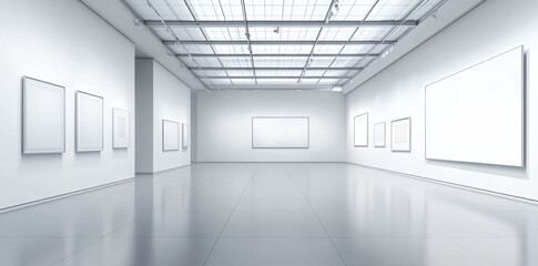 Empty Art Gallery.