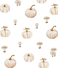 set of halloween pumpkins