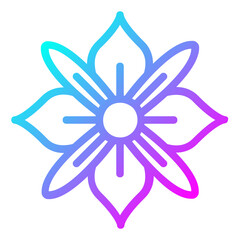 clematis flowers icon