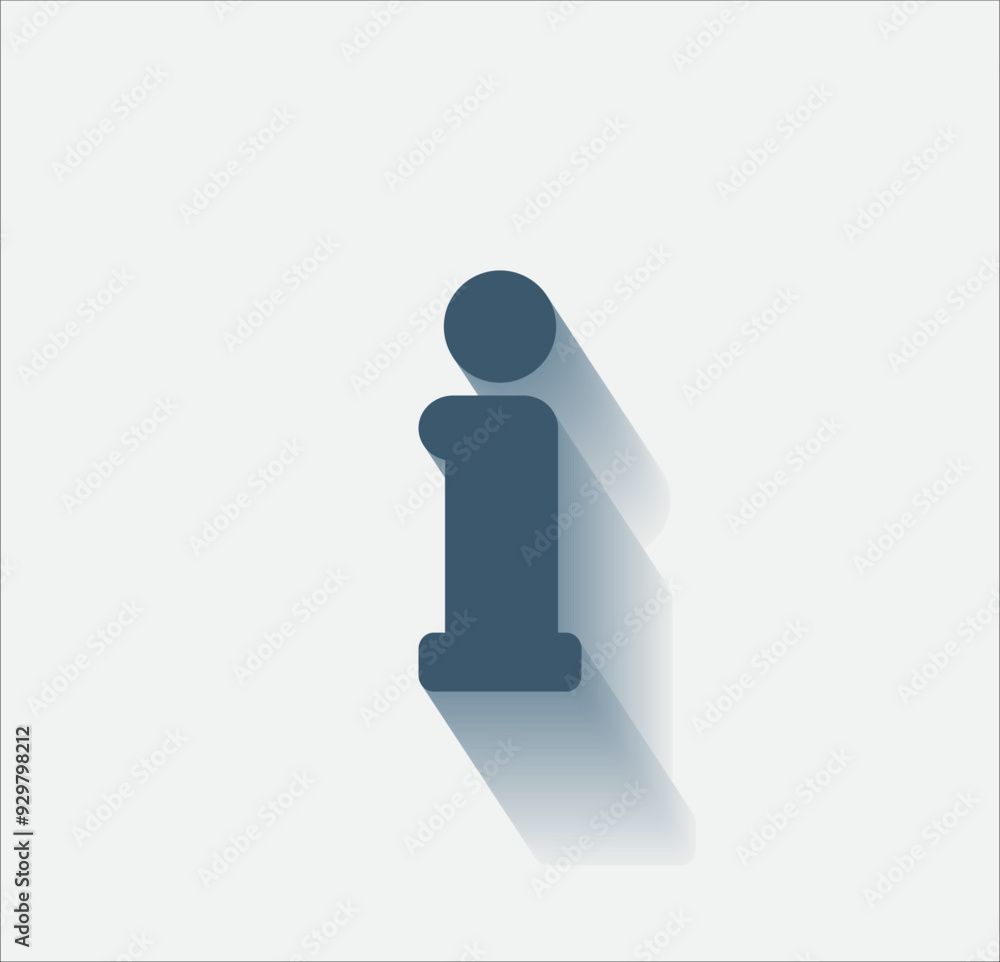 Aufkleber vector dark color icon with shadow on light background