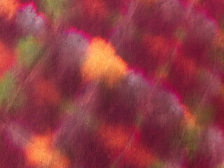 Multicolour Textured Design Print.  60s