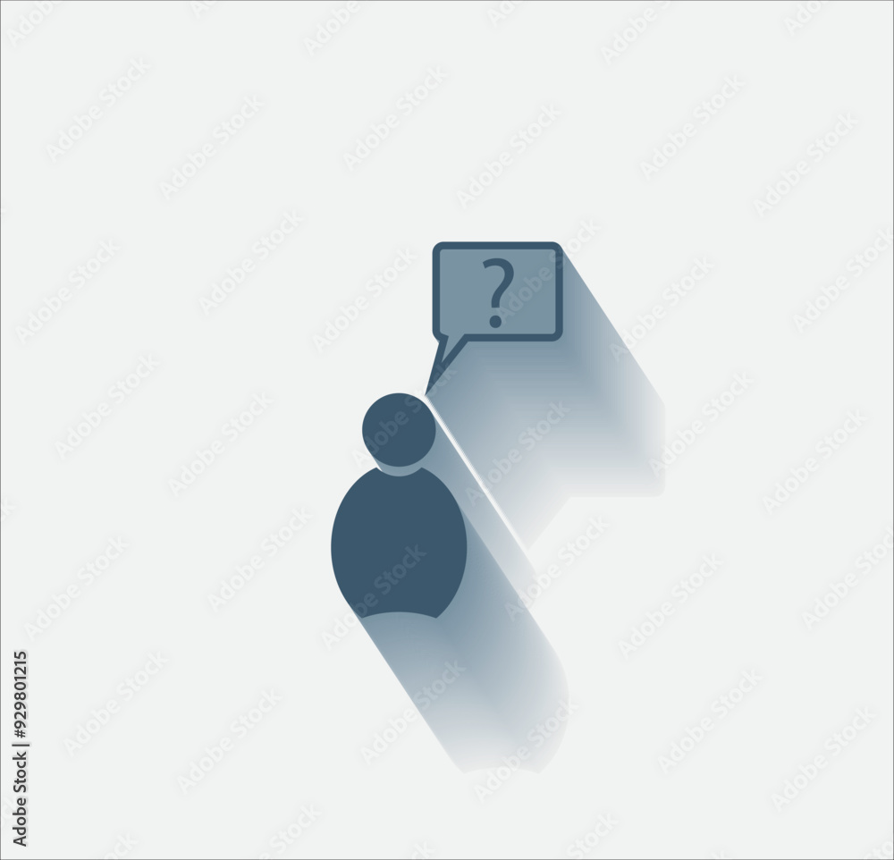 Aufkleber vector dark color icon with shadow on light background