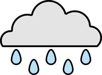 Weather Status-Partly cloudy with showers