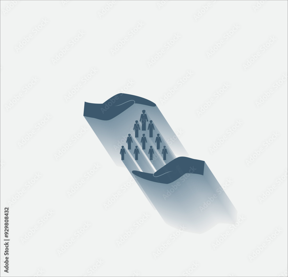 Poster vector dark color icon with shadow on light background