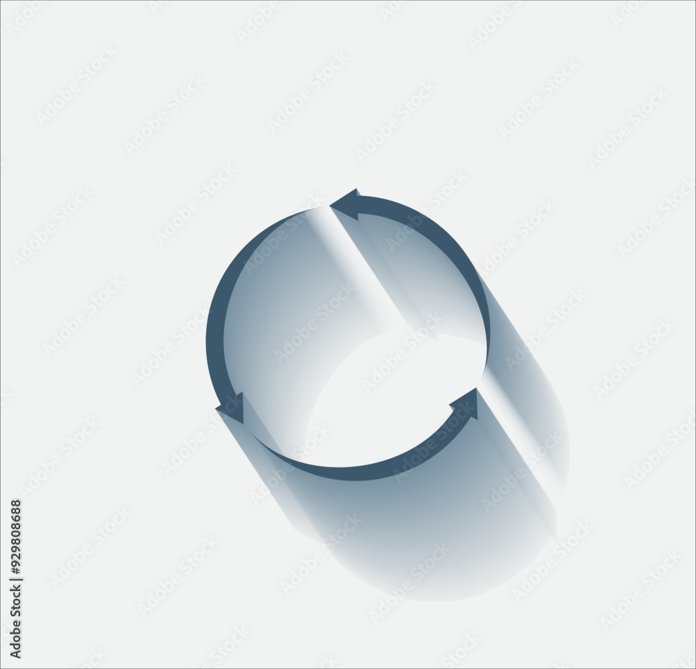Poster vector dark color icon with shadow on light background
