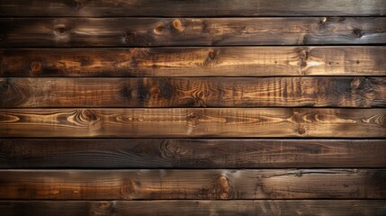 Old Dark Brown Wooden Planks Texture Background
