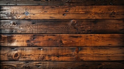 Obraz premium Old Dark Brown Wooden Planks Texture Background