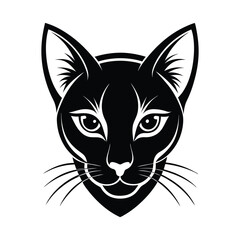 cat silhouette vector eps