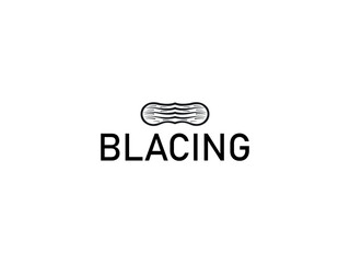 blacing logo vector design 