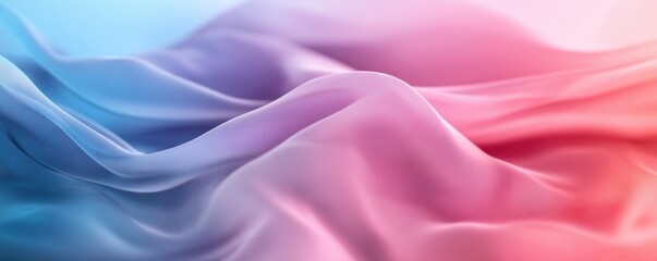 Obraz premium A muted gradient background featuring soft blurred lines, creating a serene and tranquil ambiance.