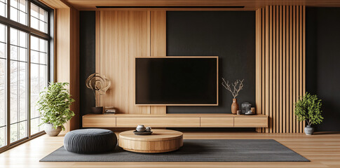 Minimalist Living Room.