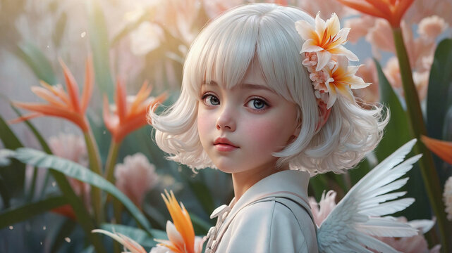 Blone hair girl 1