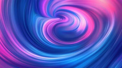 Obraz premium Abstract Swirling Background with Blue and Pink Color Gradient.