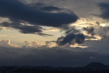 clouds in the sky