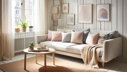 Skandinavisches Wohnzimmer
