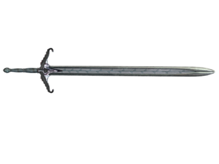 close up of a sword