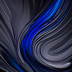Dynamics of abstract forms. Created with Generative AI technology