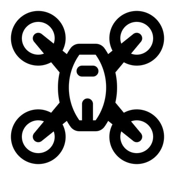 recommend clip art: drone, quadcopter, aerial, flying, copter, aircraft, technology outline icon