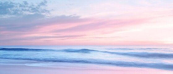 Obraz premium Ocean concept invitation template