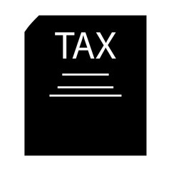 black and white tax document