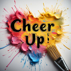 페인팅글자(힘내)