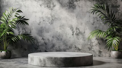 Podium, Modern Minimalist Plant Display