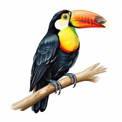 the AI Image Generator, a toucan bird