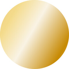 Golden round shiny background frame