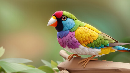 Fototapeta premium This is a picture of a white cockatoo with pink and yellow feathers. It's surrounded by pink paper flowers.
