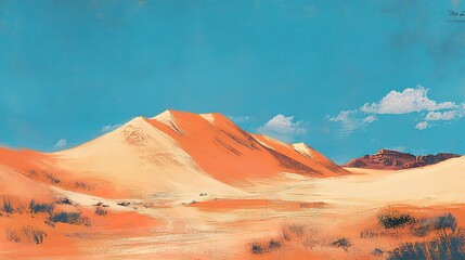 Naklejka premium Desert Dunes 