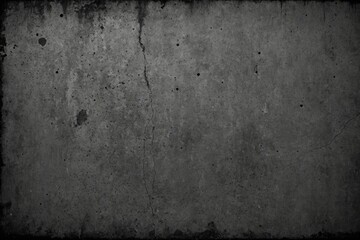 Obraz premium Texture of old gray concrete wall for dark background