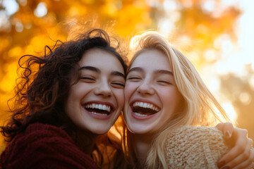 Anonymous Smiles: Building Relationships in Autumn