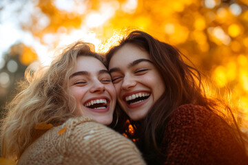 Anonymous Smiles: Building Relationships in Autumn