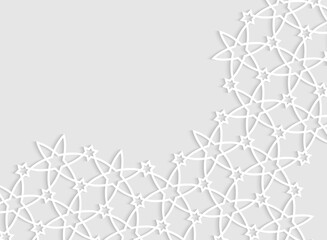 White Paper Islamic Pattern