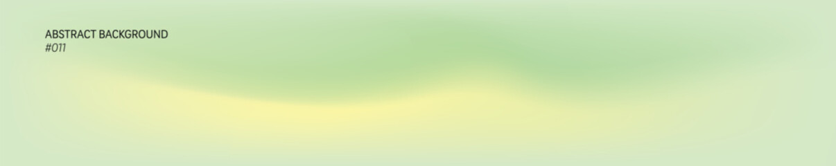 Abstract pastel long background blending green and yellow gradient on blank space for modern design