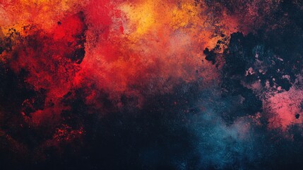 Fototapeta premium Aerial perspective of a rough abstract background with a mix of bright and dark colors, highlighting texture