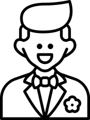 Groom icon