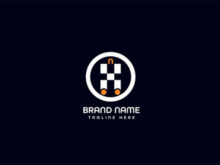 Obraz premium modern letter logo design 