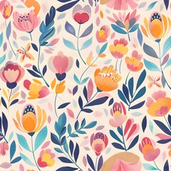 seamless floral pattern
