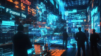 Businessmen in a Digital World