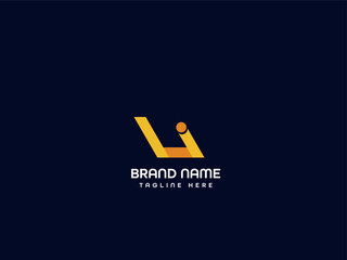 Business modern letter logo design 