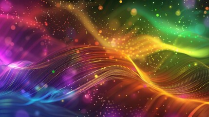 Obraz premium Dynamic Abstract Technology web Background with Particle Lines, abstract graphic, banner design, pattern design, web background template